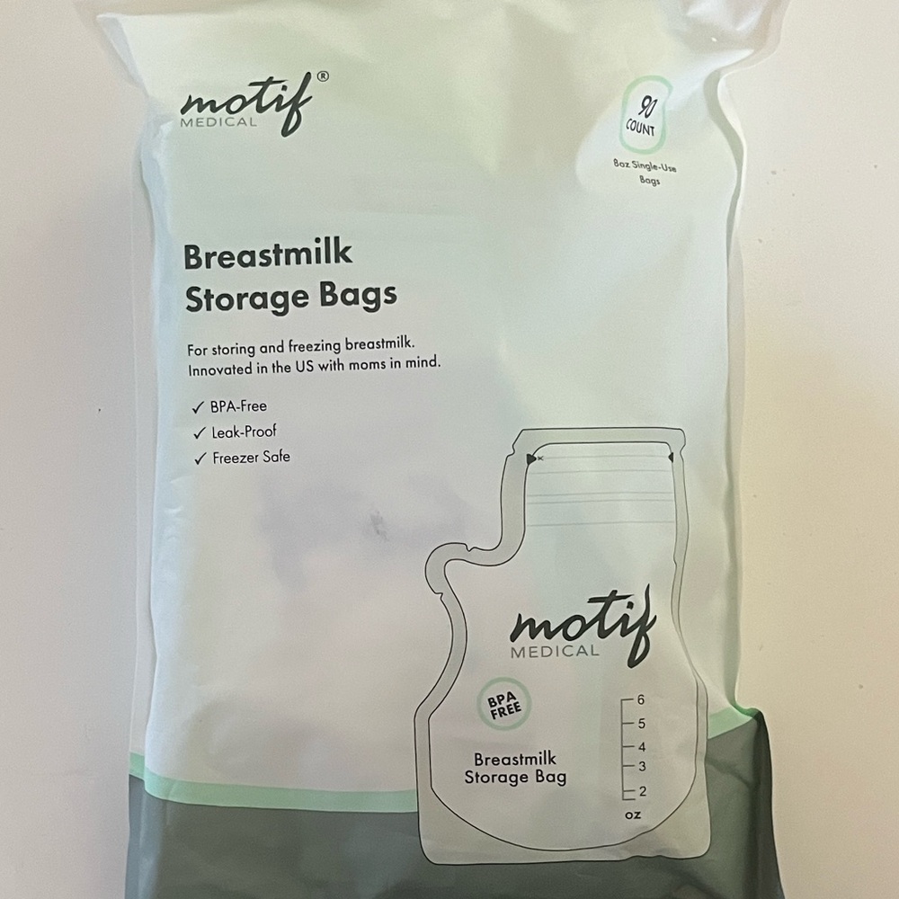 Motif Breastmilk Storage Bags